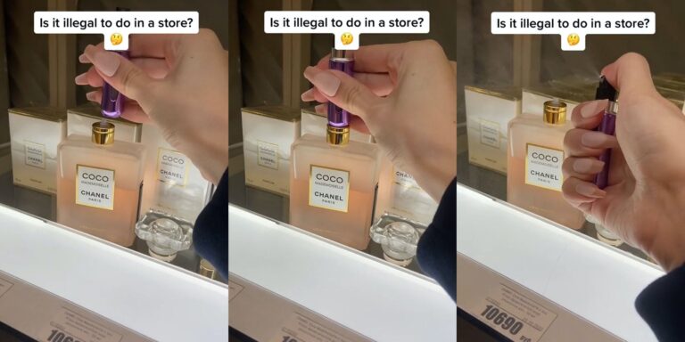 Customer Uses Travel Tube To Take Some Perfume Tiktok.jpg