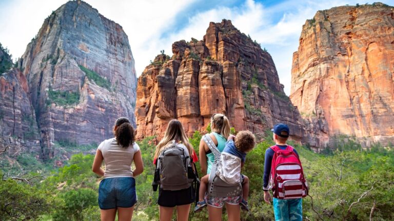 Family At Zion National Park In Utah.jpg