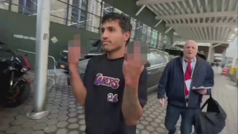Blurred Illegal Migrant Flips The Bird After Arrest For Attacking Nypd Officers Blurred.jpg