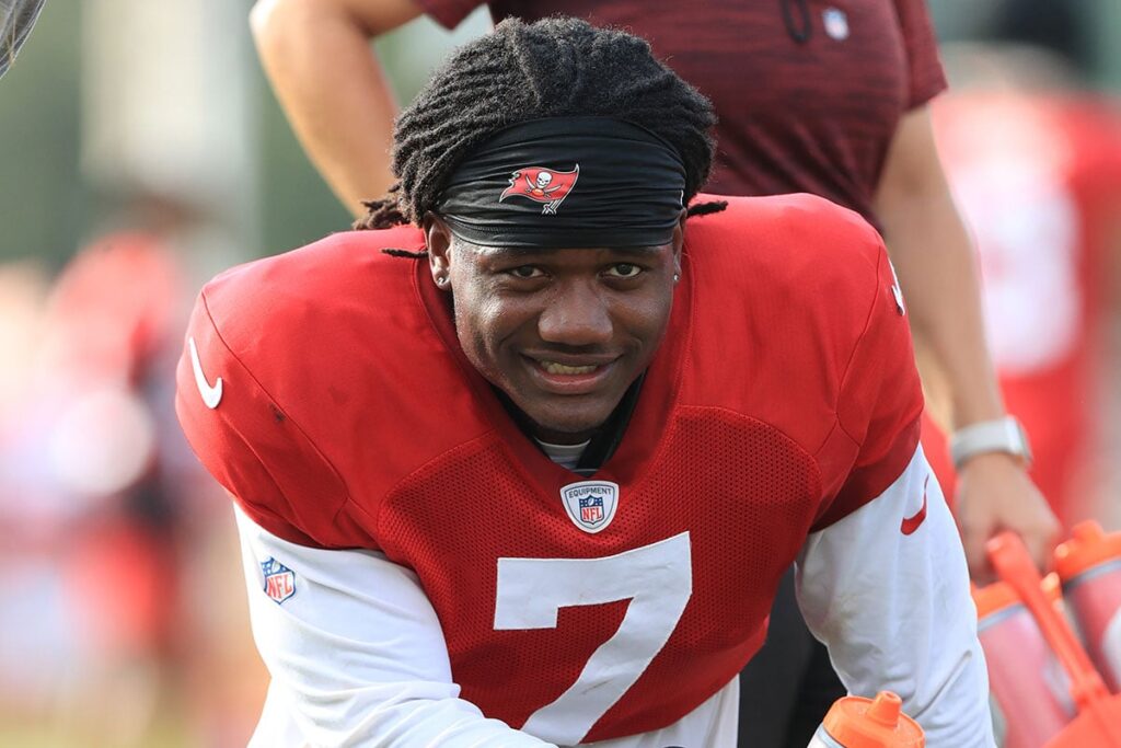 Irving Bucky Bucs Camp Smile Close Up.jpg