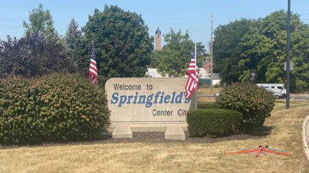 Sign Welcoming Motorists To City Of Springfield Ohio.jpg