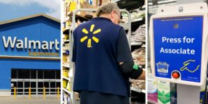 Walmart Worker Is Too Busy To Get Locked Item For Customer.jpg